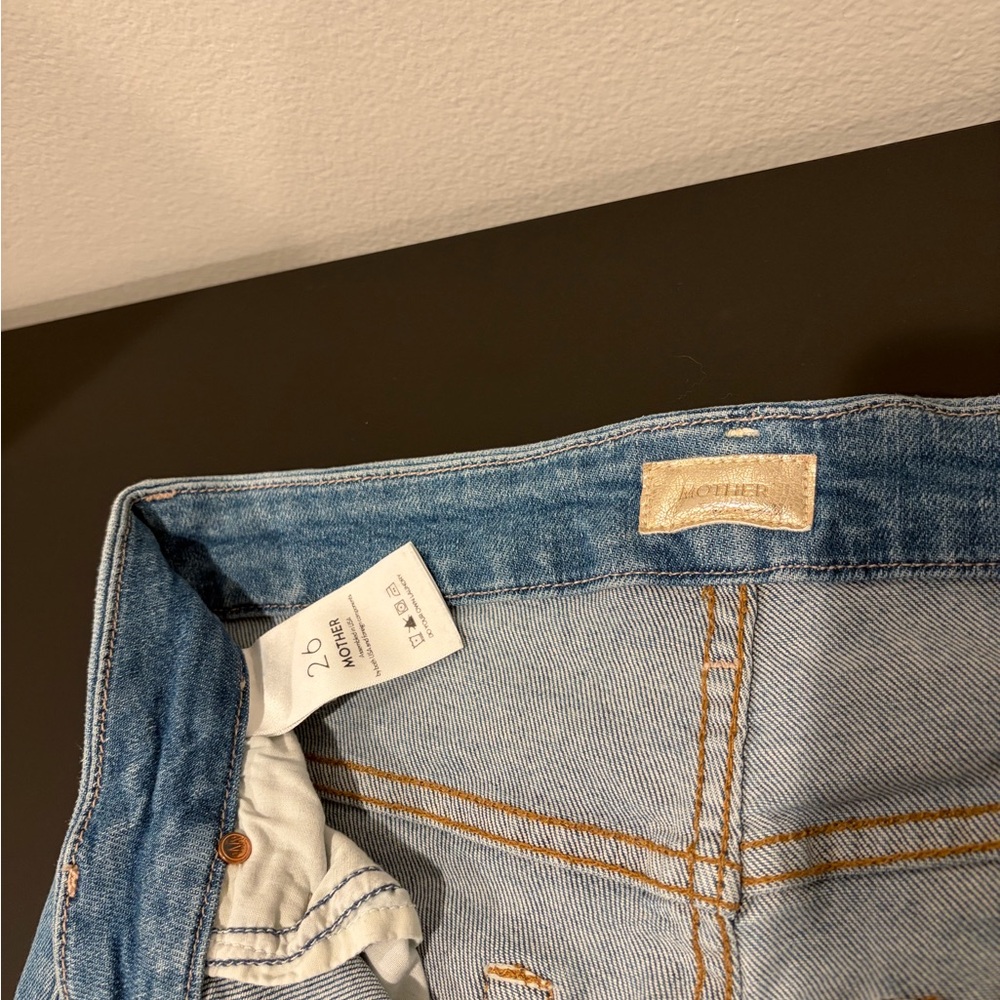 MOTHER Blue Skinny Jeans for Women - Picture 3 of 9